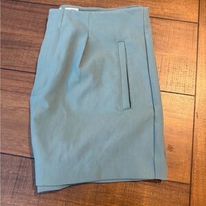 a new day Light Blue Pencil Skirt